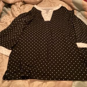 NWOT Flora Nikrooz Women’s Size Small Elbow-Length Sleeve PJ Top